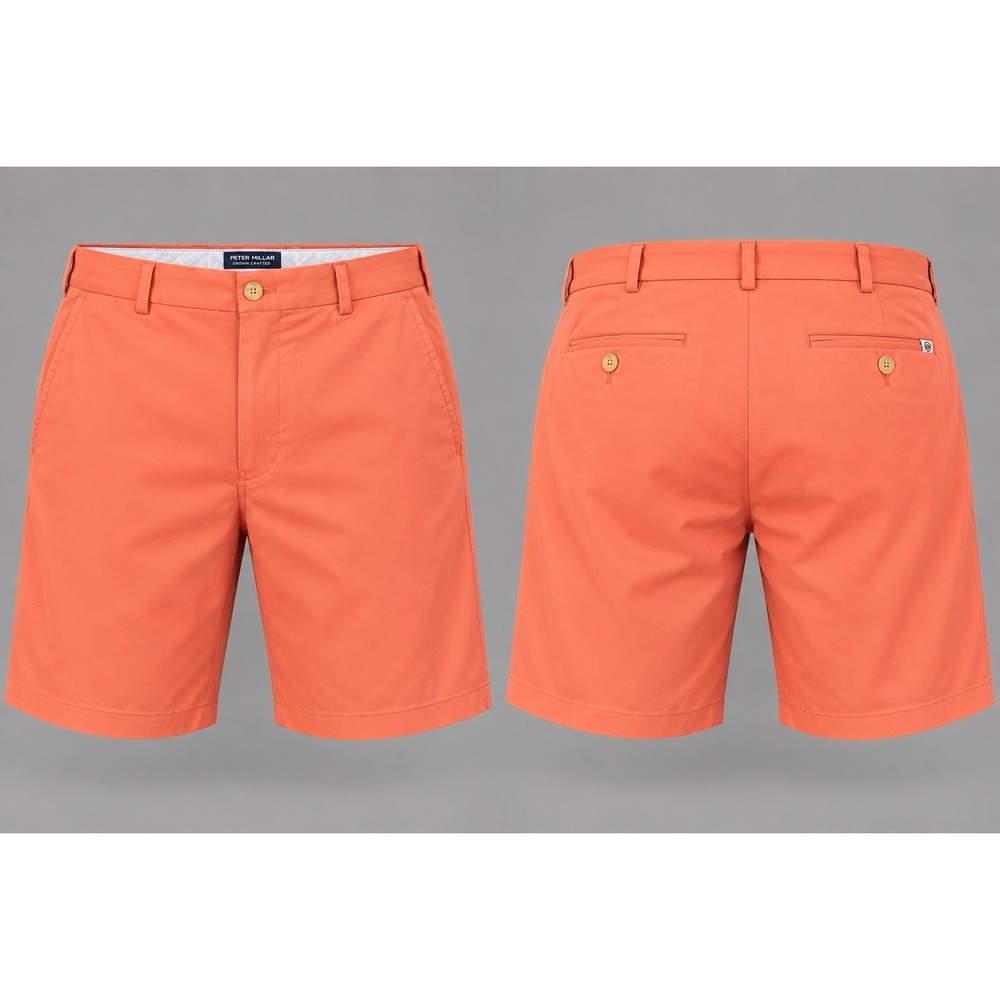 Peter Millar shorts Mens 32 crown crafted Performance Golf coral color